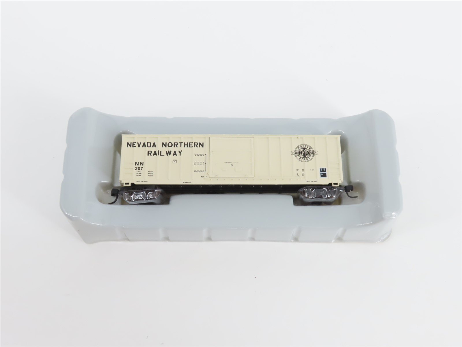 N Scale Athearn 10949 NN Nevada Northern 50' Single Door Box Car #207