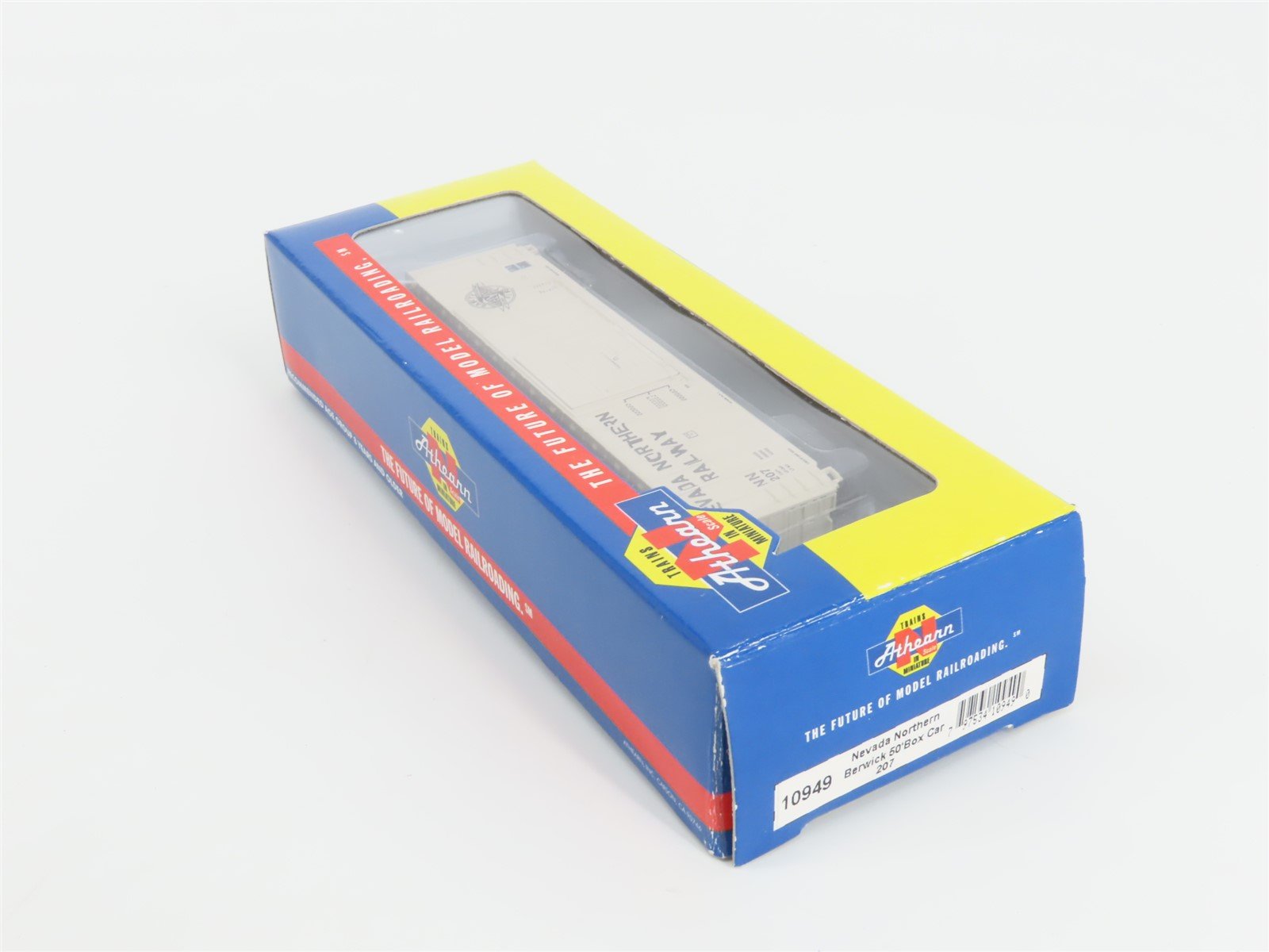 N Scale Athearn 10949 NN Nevada Northern 50' Single Door Box Car #207