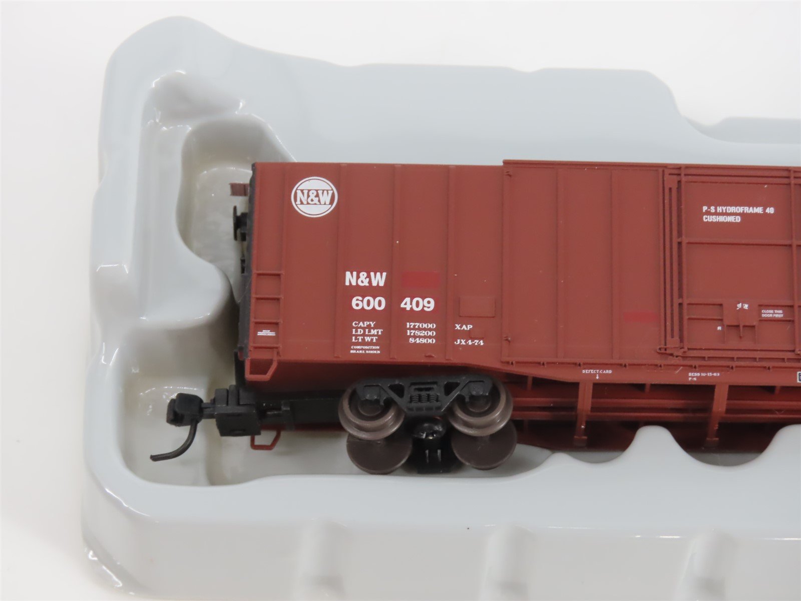 N Scale Athearn 10789 N&W Norfolk & Western 60' Auto Parts Box Car #600409