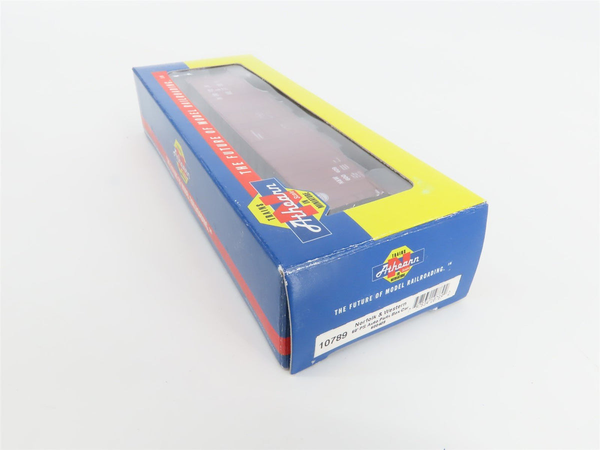 N Scale Athearn 10789 N&amp;W Norfolk &amp; Western 60&#39; Auto Parts Box Car #600409