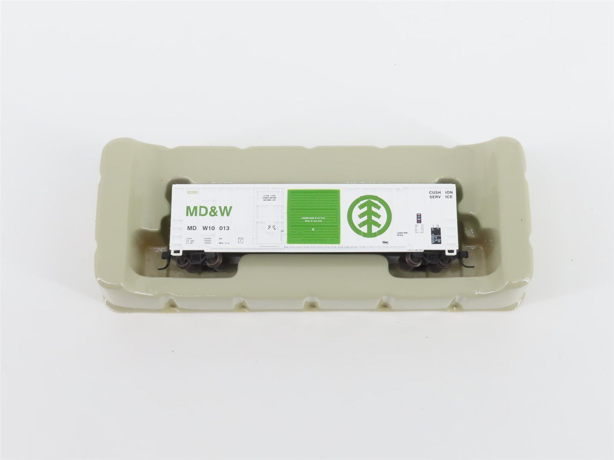 N Scale Athearn 11146 MD&amp;W Minnesota Dakota &amp; Western 50&#39; Box Car #10013