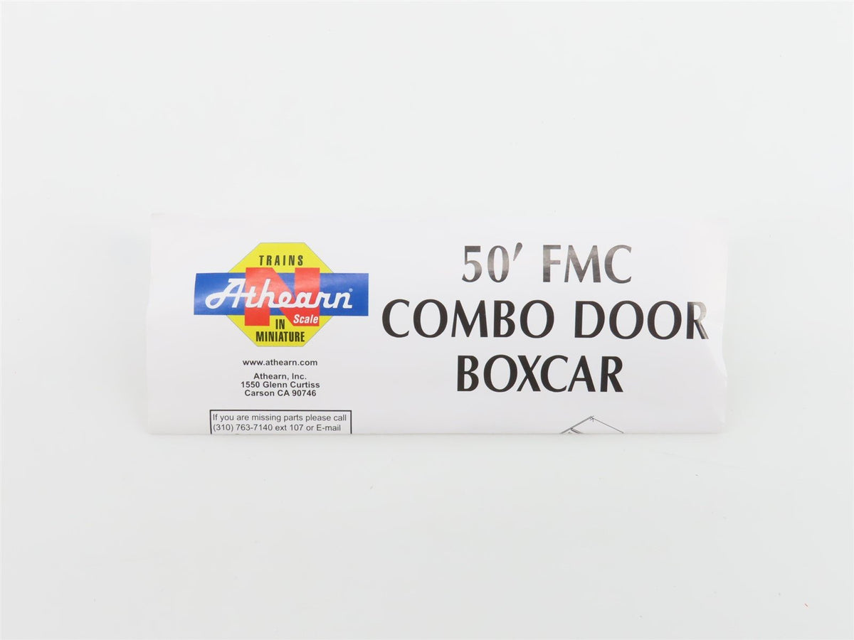 N Scale Athearn 11146 MD&amp;W Minnesota Dakota &amp; Western 50&#39; Box Car #10013