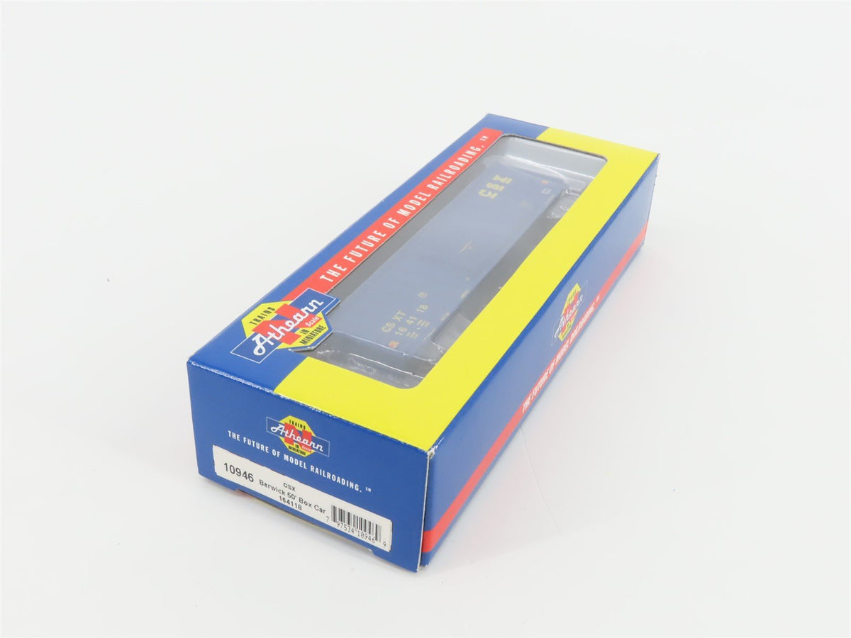 N Scale Athearn 10946 CSXT CSX 50&#39; Single Door Box Car #164118