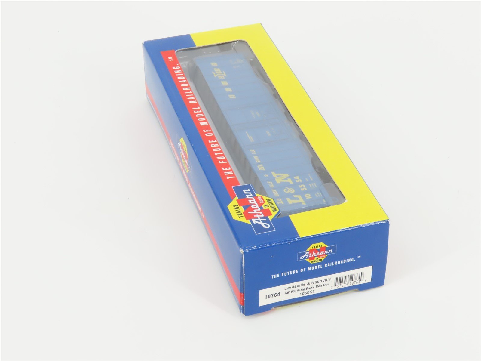 N Scale Athearn 10764 L&N Louisville & Nashville 60' Auto Parts Box Car #105554