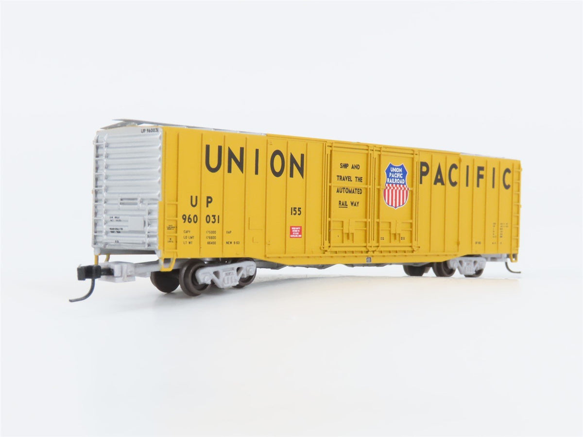 N Scale Athearn 10774 UP Union Pacific Railroad 60&#39; Auto Parts Box Car #960031