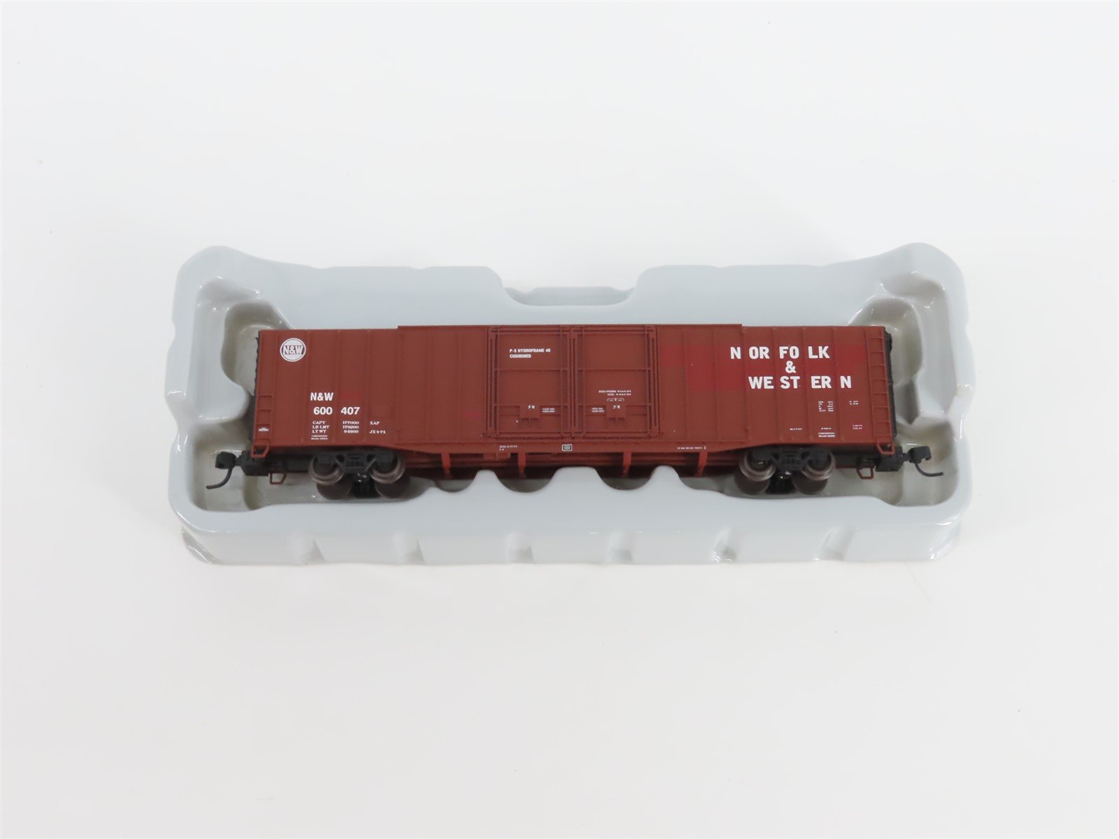 N Scale Athearn 10788 N&W Norfolk & Western 60' Auto Parts Box Car #600407