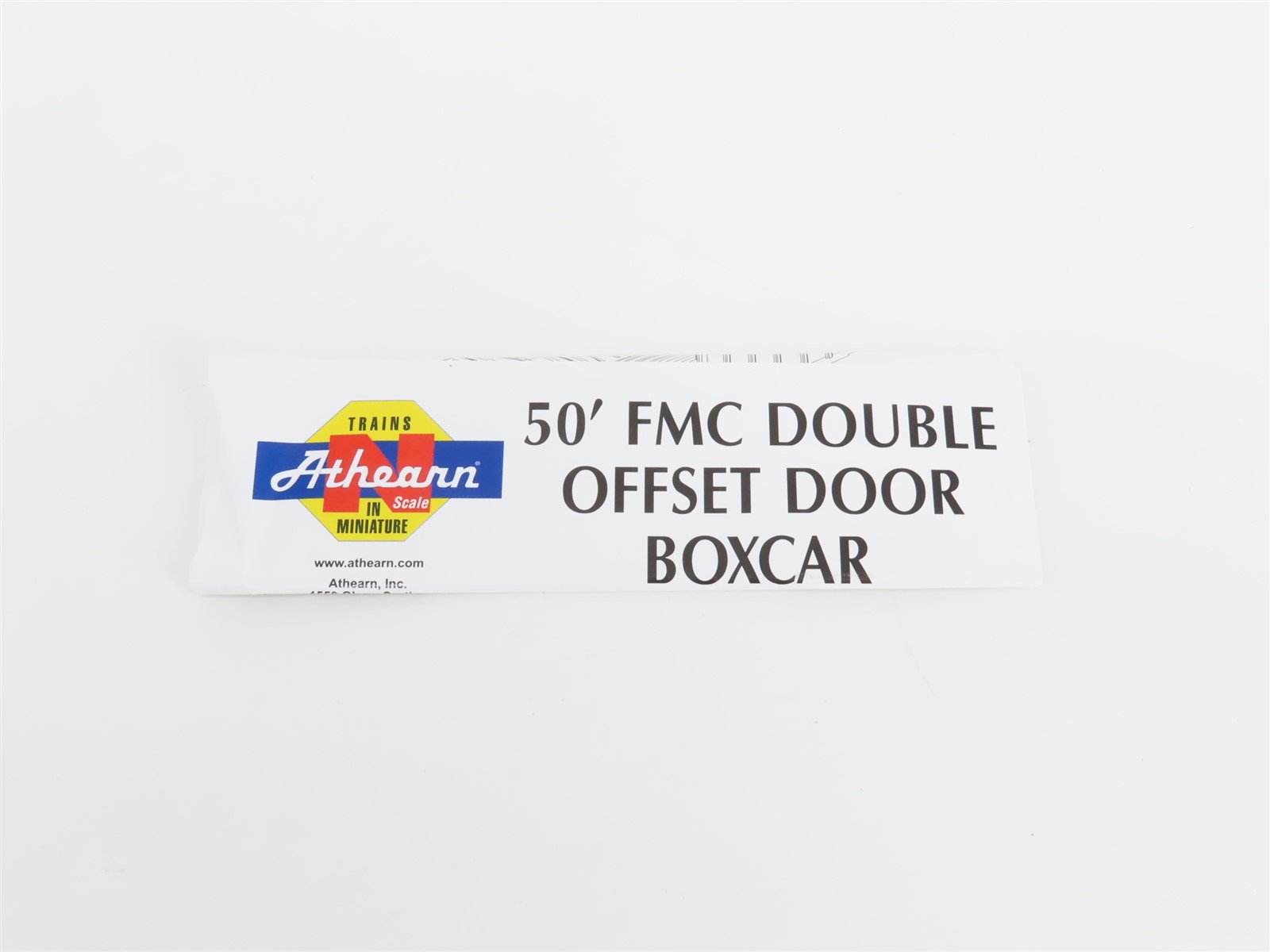 N Scale Athearn 11278 UP Union Pacific Railroad 50' Double Door Box Car #300437