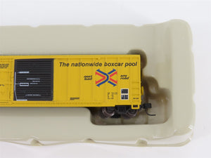 N Scale Athearn 11147 ABOX Railbox 50' Plug & Sliding Door Box Car #51235