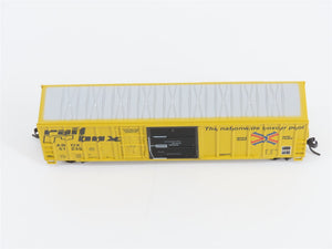 N Scale Athearn 11147 ABOX Railbox 50' Plug & Sliding Door Box Car #51235
