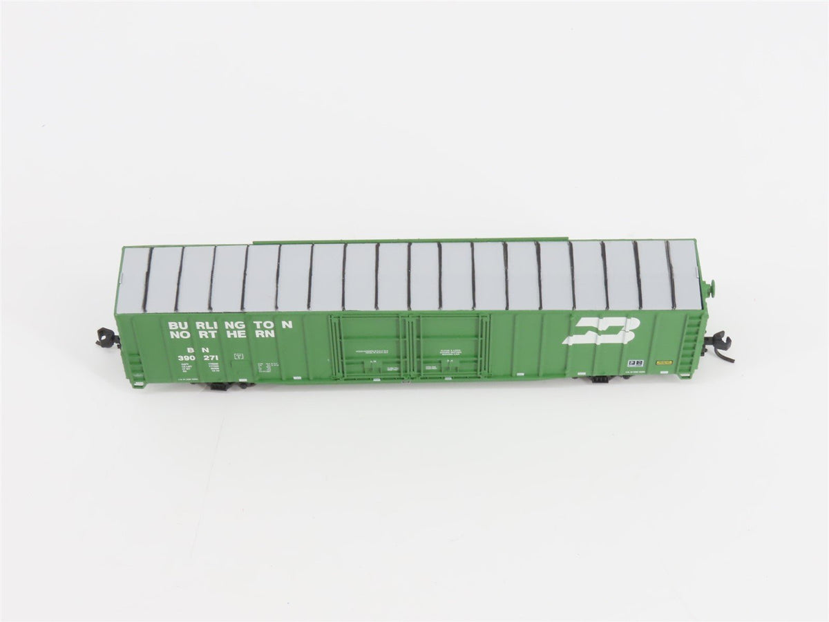 N Scale Athearn 10787 BN Burlington Northern 60&#39; Auto Parts Box Car #390271