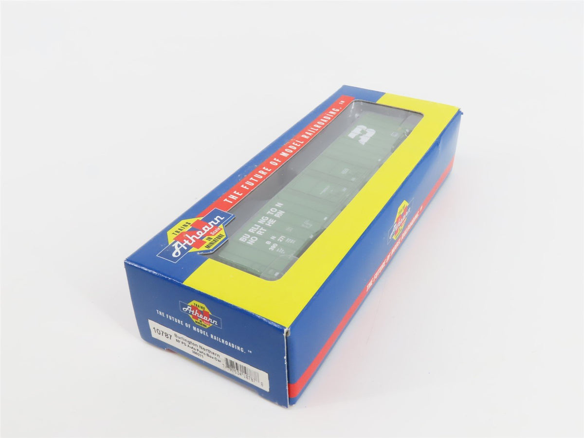 N Scale Athearn 10787 BN Burlington Northern 60&#39; Auto Parts Box Car #390271