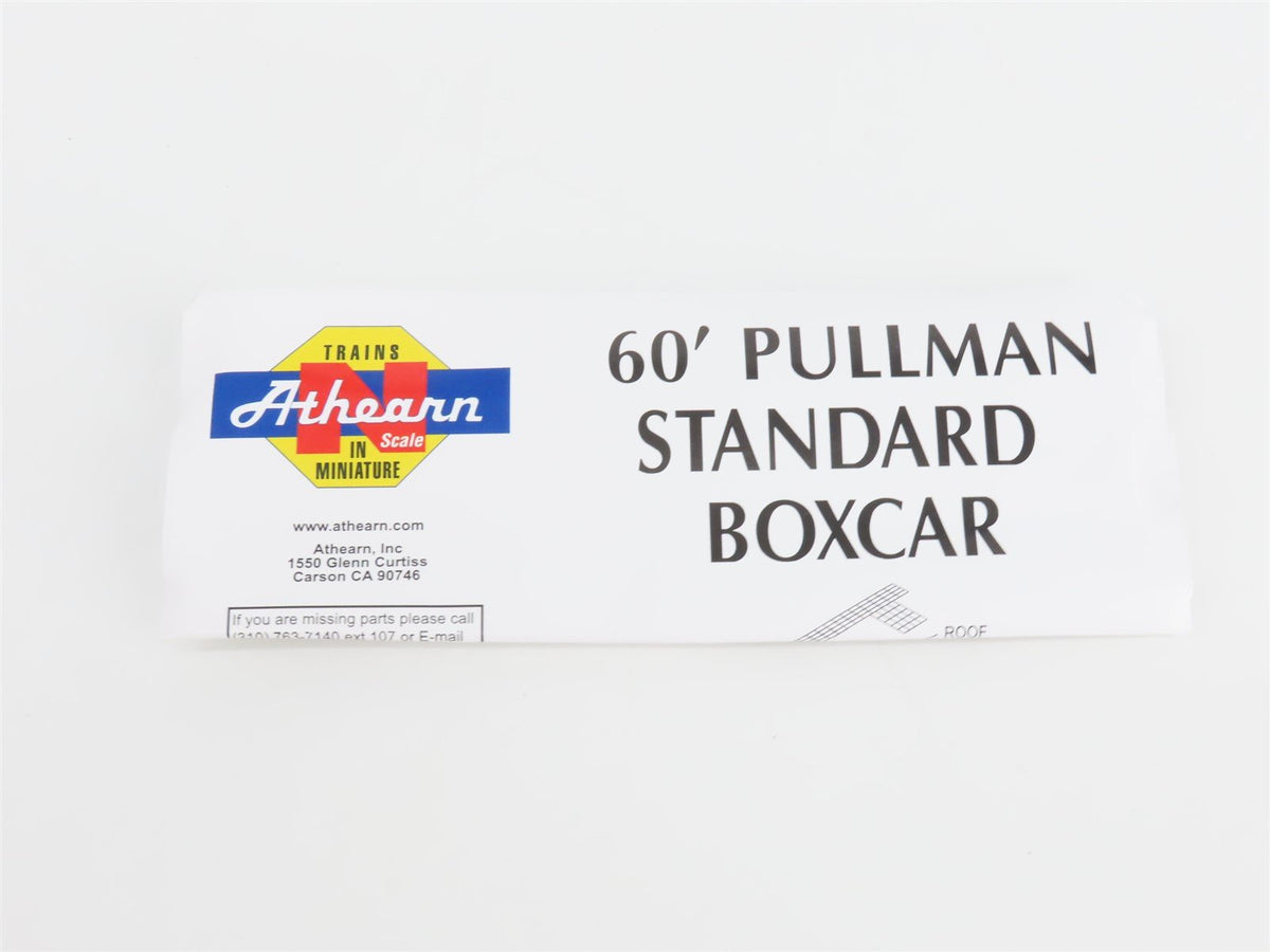 N Scale Athearn 10765 L&amp;N Louisville &amp; Nashville 60&#39; Auto Parts Box Car #105509