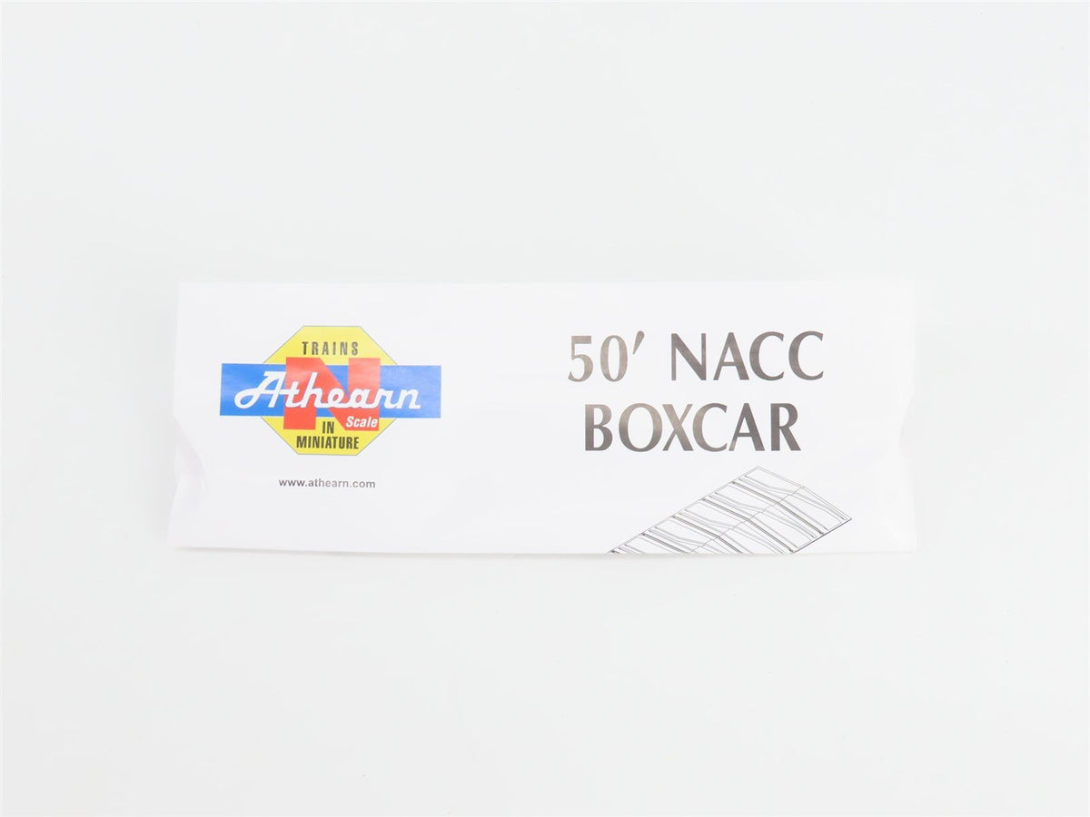 N Scale Athearn 10685 MPLX Mountain Pine Lumber 50&#39; Single Door Box Car #1048