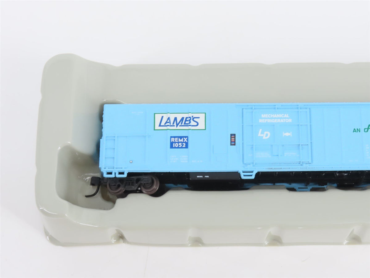 N Scale Athearn 11104 REMX Lamb Weston 57&#39; Mechanical Reefer #1052