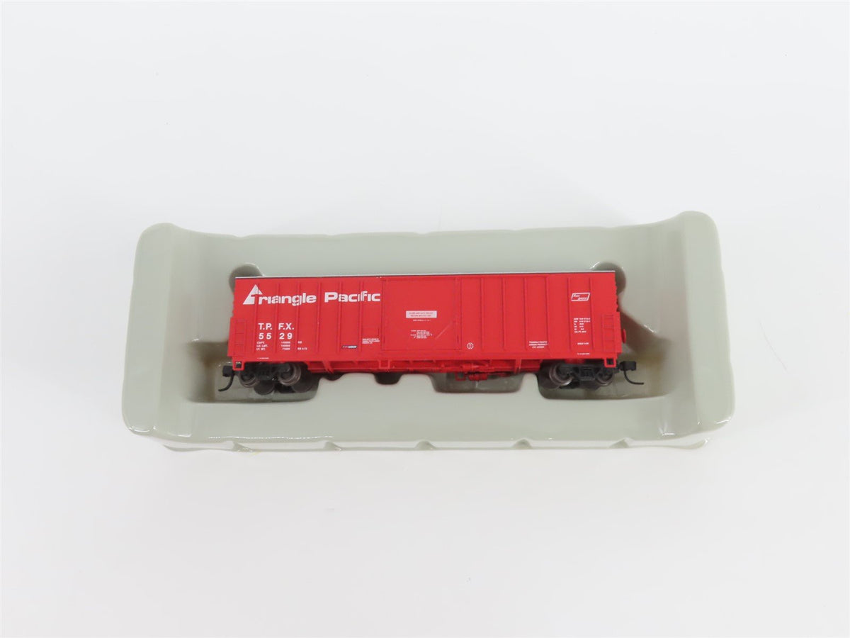 N Scale Athearn 10686 TPFX Triangle Pacific 50&#39; Single Door Box Car #5529