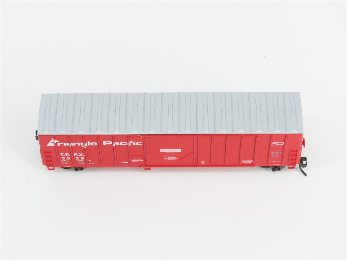 N Scale Athearn 10686 TPFX Triangle Pacific 50&#39; Single Door Box Car #5529