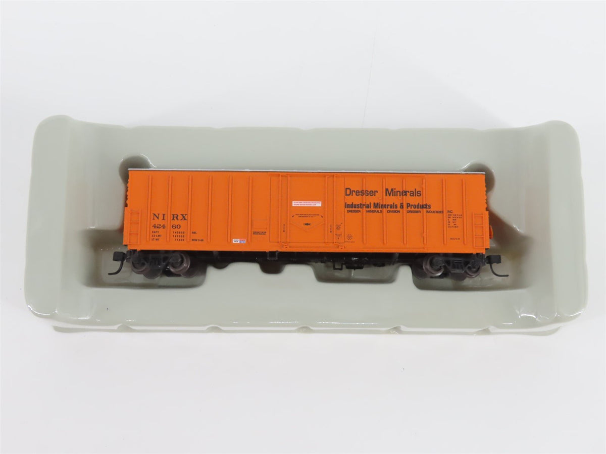 N Scale Athearn 10680 NIRX Dresser Minerals 50&#39; Single Door Box Car #42460