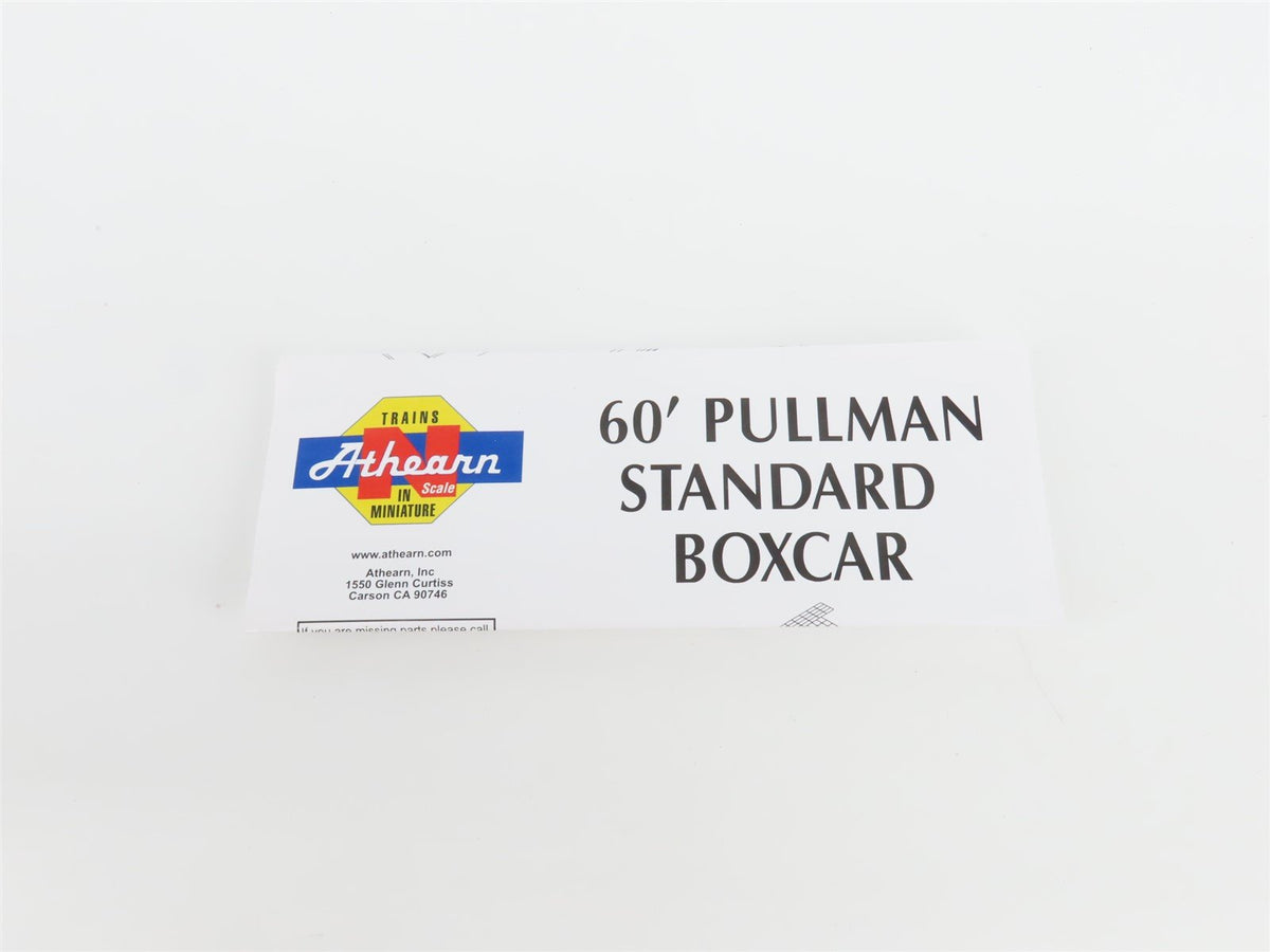 N Scale Athearn 10768 SL-SF Frisco Railroad 60&#39; Auto Parts Box Car #9016