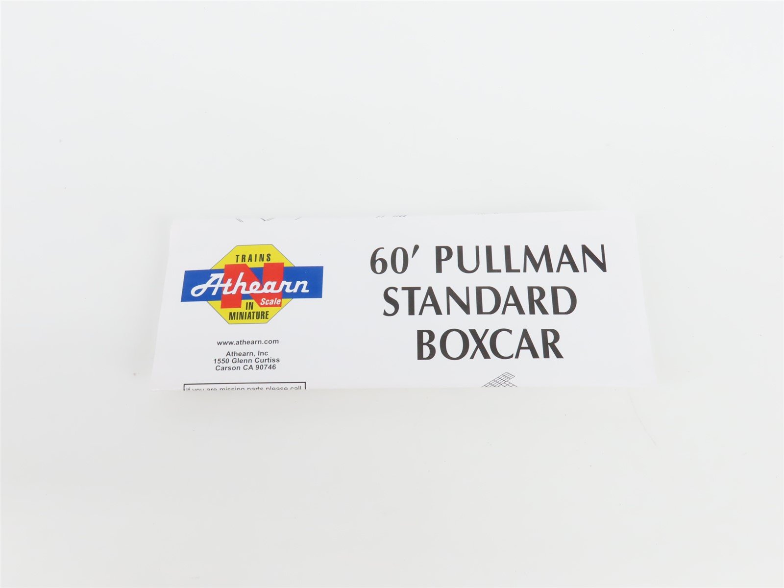 N Scale Athearn 10768 SL-SF Frisco Railroad 60' Auto Parts Box Car #9016