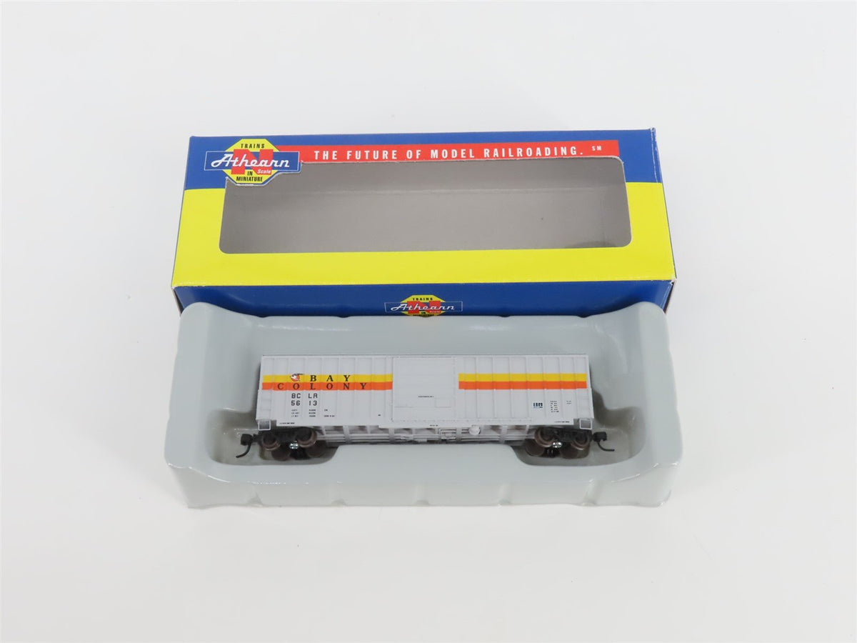 N Scale Athearn 10562 BCLR Bay Colony 50&#39; Single Door Box Car #5613