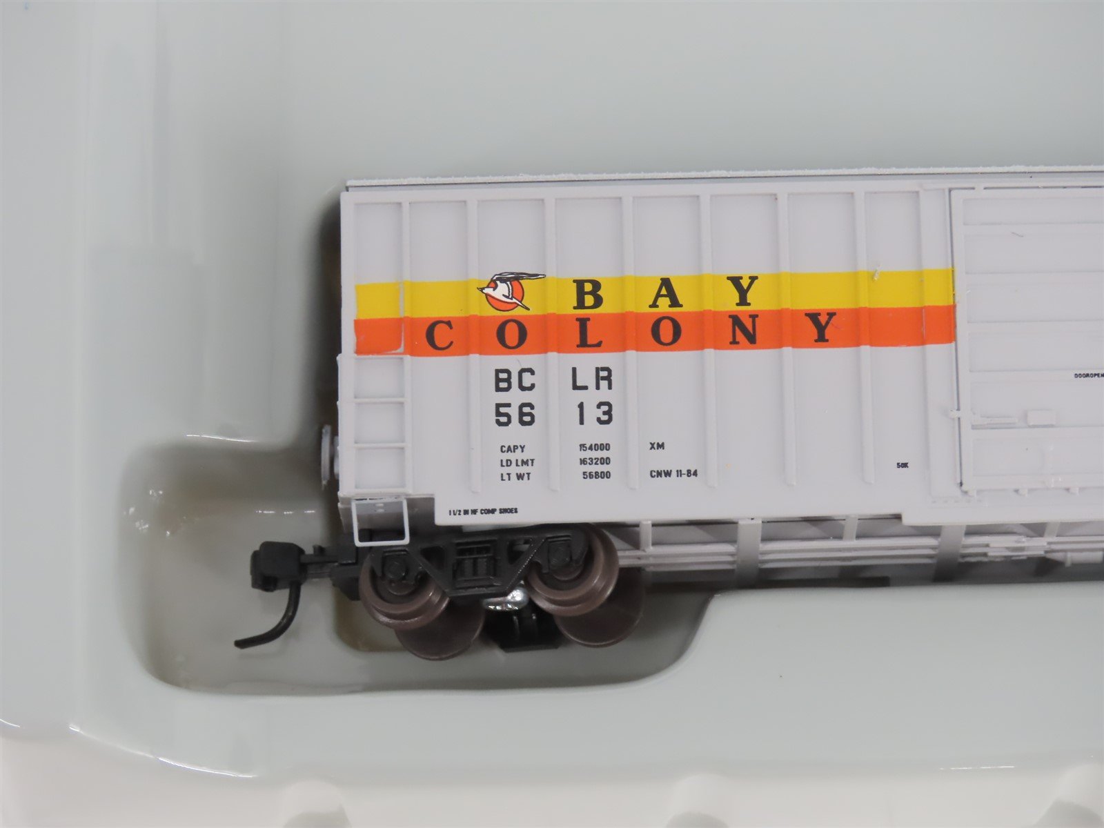 N Scale Athearn 10562 BCLR Bay Colony 50' Single Door Box Car #5613