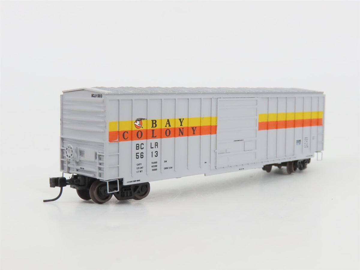 N Scale Athearn 10562 BCLR Bay Colony 50&#39; Single Door Box Car #5613