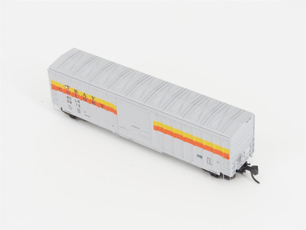 N Scale Athearn 10562 BCLR Bay Colony 50&#39; Single Door Box Car #5613