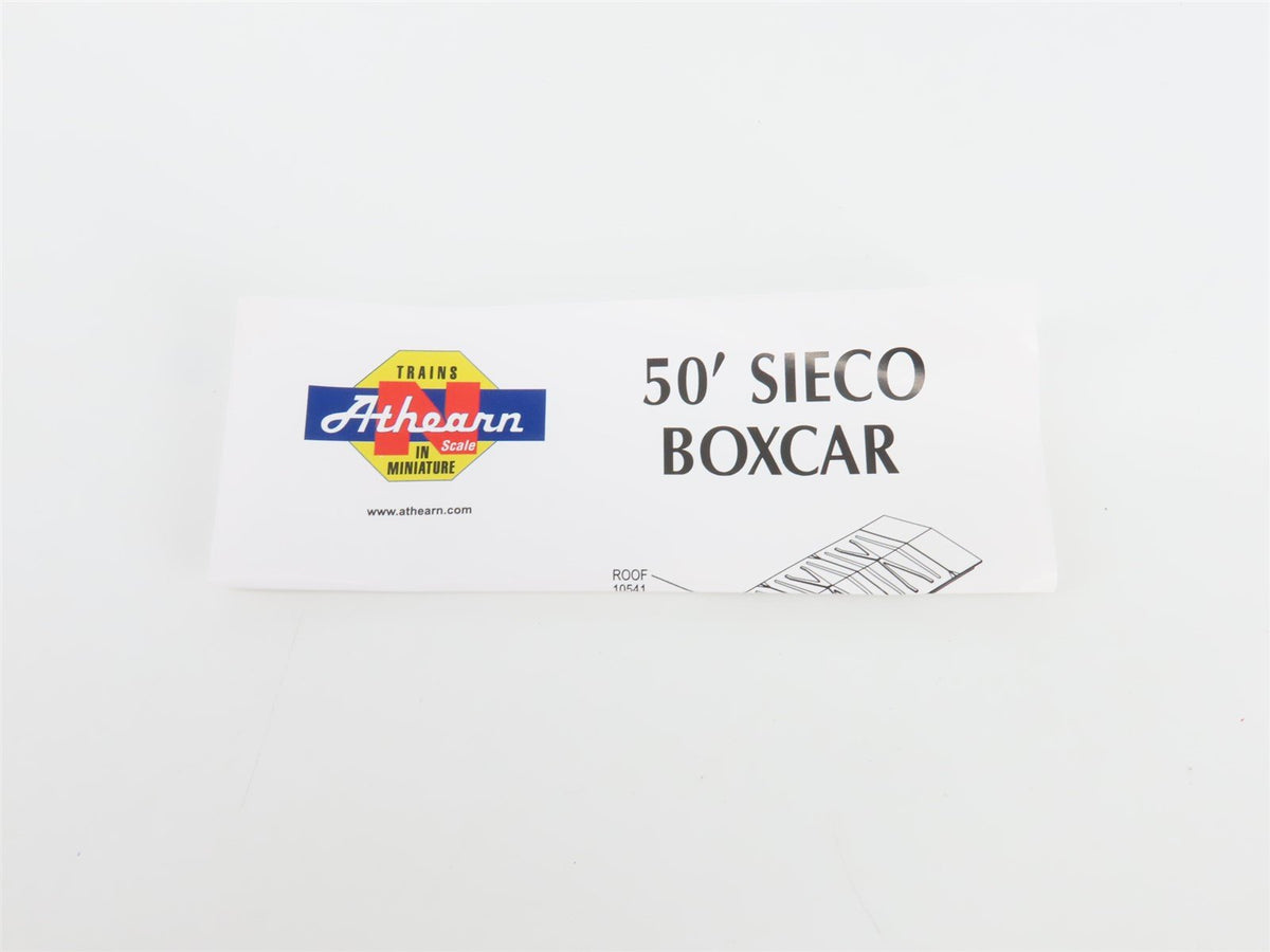 N Scale Athearn 10562 BCLR Bay Colony 50&#39; Single Door Box Car #5613