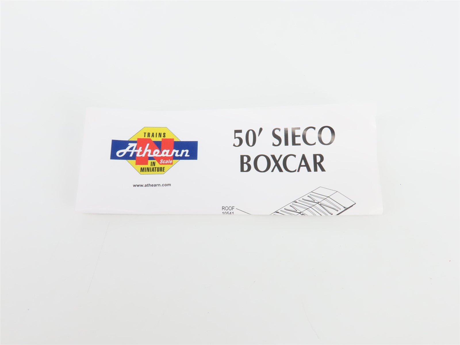 N Scale Athearn 10562 BCLR Bay Colony 50' Single Door Box Car #5613