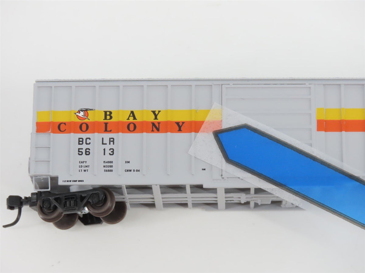 N Scale Athearn 10562 BCLR Bay Colony 50&#39; Single Door Box Car #5613