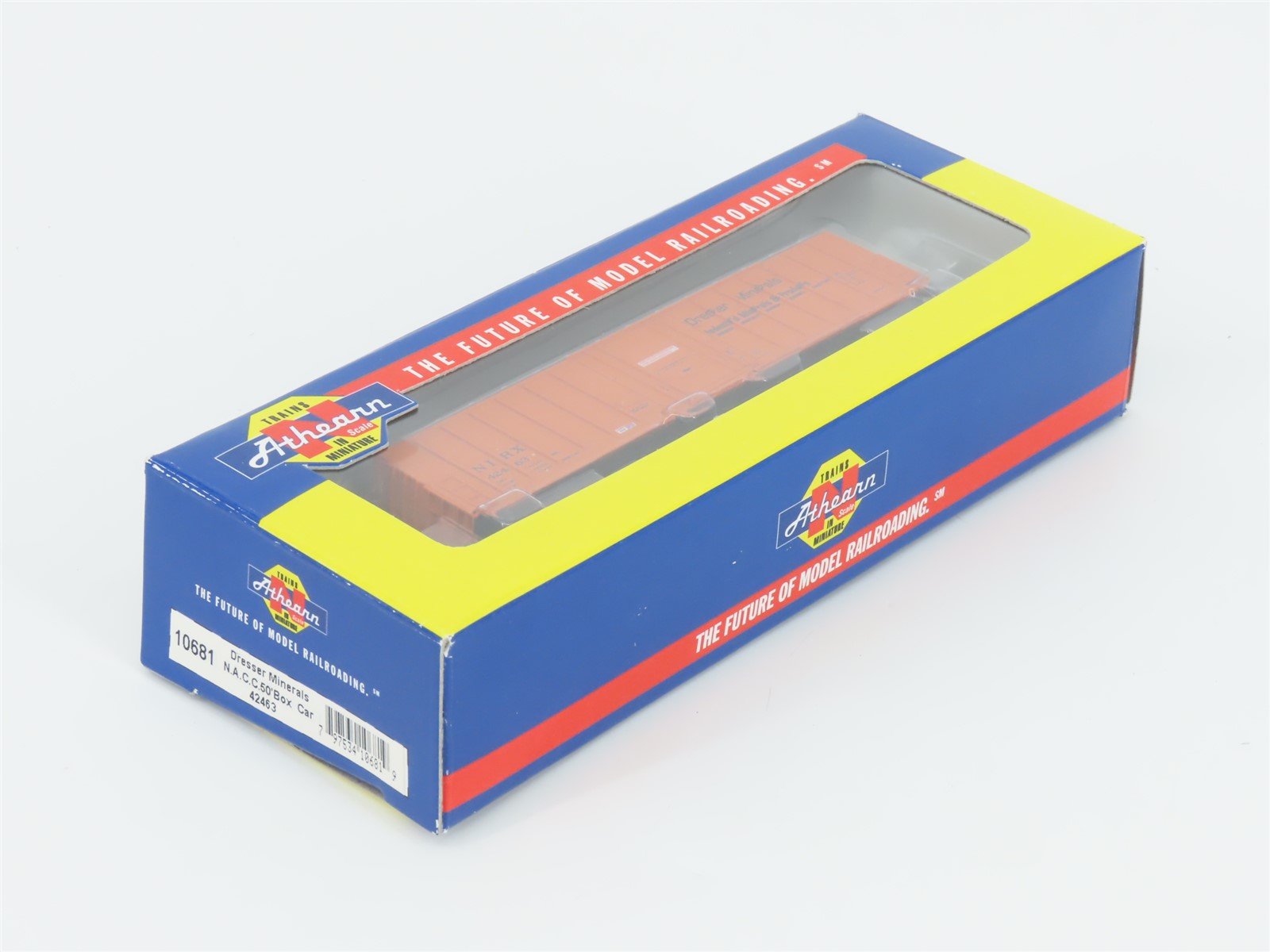 N Scale Athearn 10681 NIRX Dresser Minerals 50' Single Door Box Car #42463
