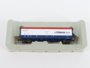 N Scale Athearn 10675 JWAX Johnson Wax 50' Single Door Box Car #49037