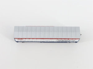 N Scale Athearn 10675 JWAX Johnson Wax 50' Single Door Box Car #49037
