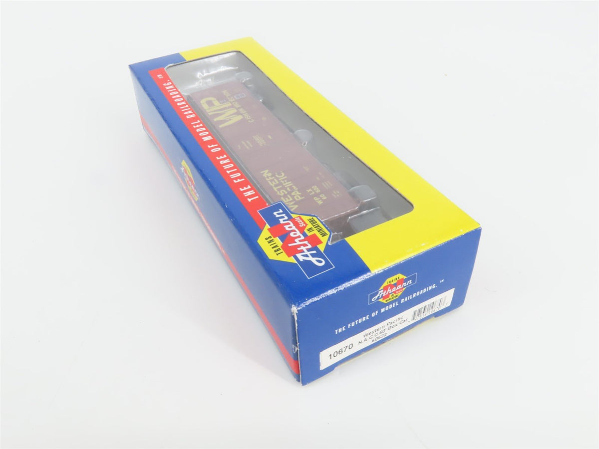 N Scale Athearn 10670 WPLX Western Pacific 50&#39; Single Door Box Car #60522
