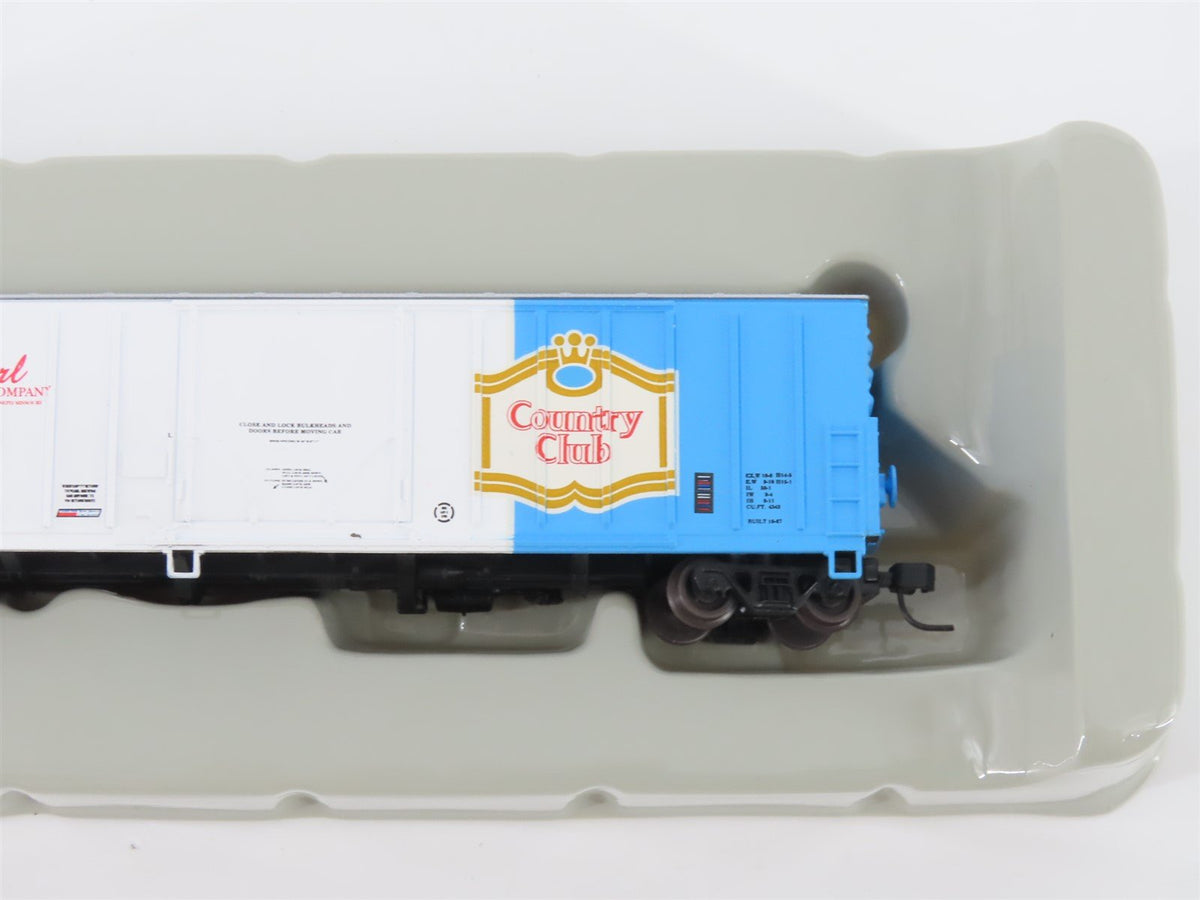 N Scale Athearn 10668 PBGX Pearl Brewing 50&#39; Single Door Box Car #168