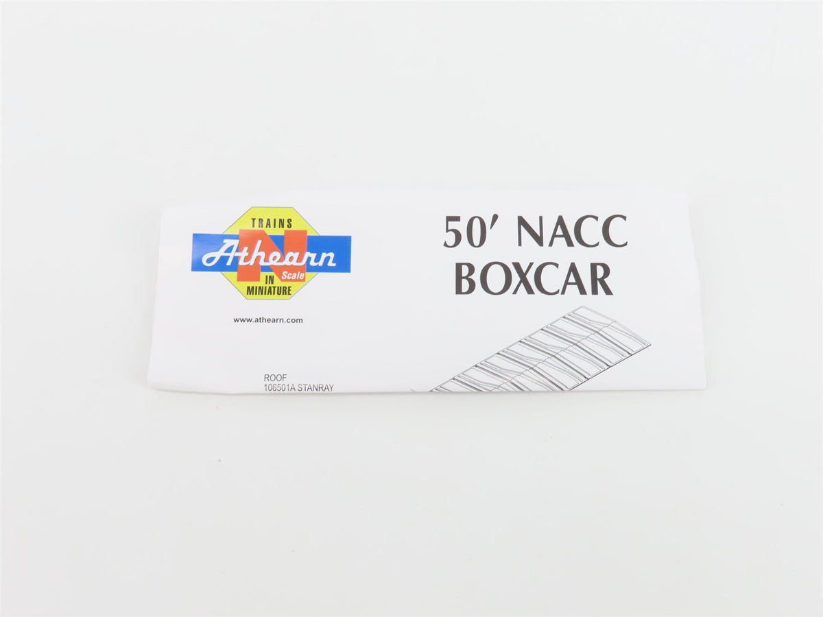 N Scale Athearn 10668 PBGX Pearl Brewing 50&#39; Single Door Box Car #168