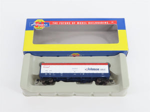 N Scale Athearn 10674 JWAX Johnson Wax 50' Single Door Box Car #49078
