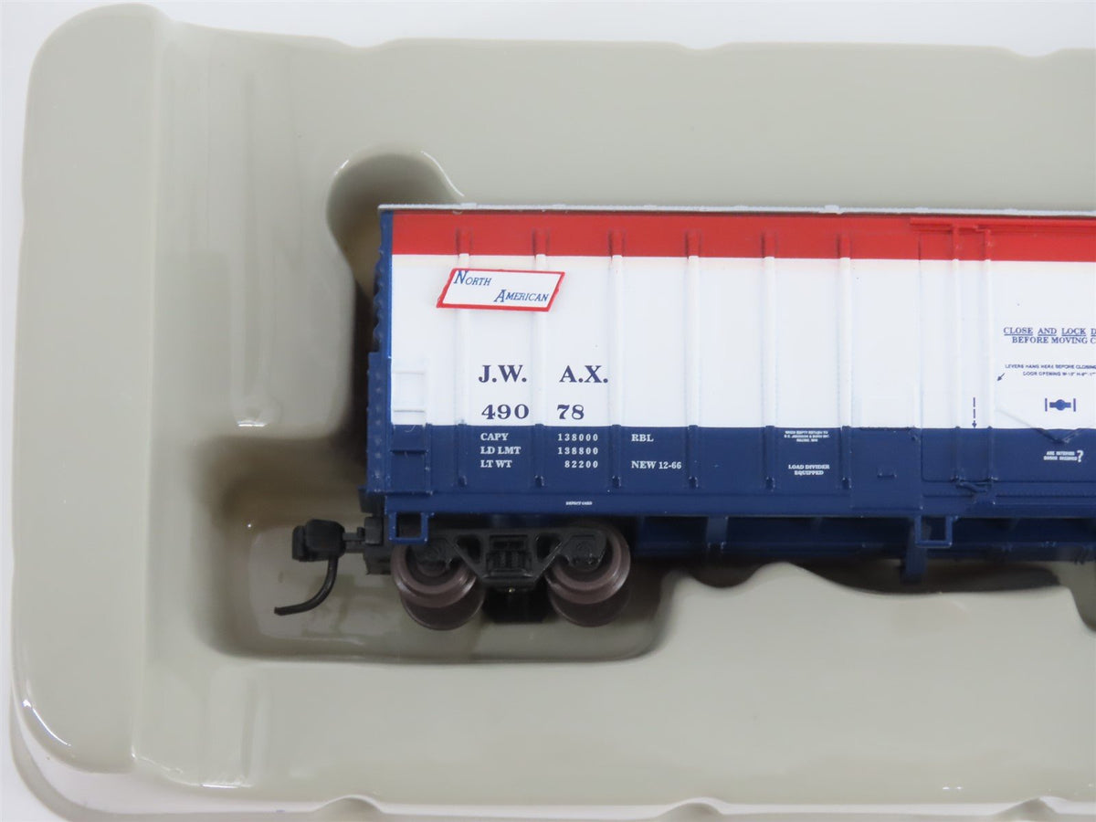 N Scale Athearn 10674 JWAX Johnson Wax 50&#39; Single Door Box Car #49078