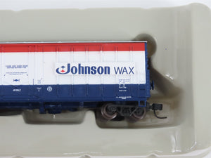 N Scale Athearn 10674 JWAX Johnson Wax 50' Single Door Box Car #49078