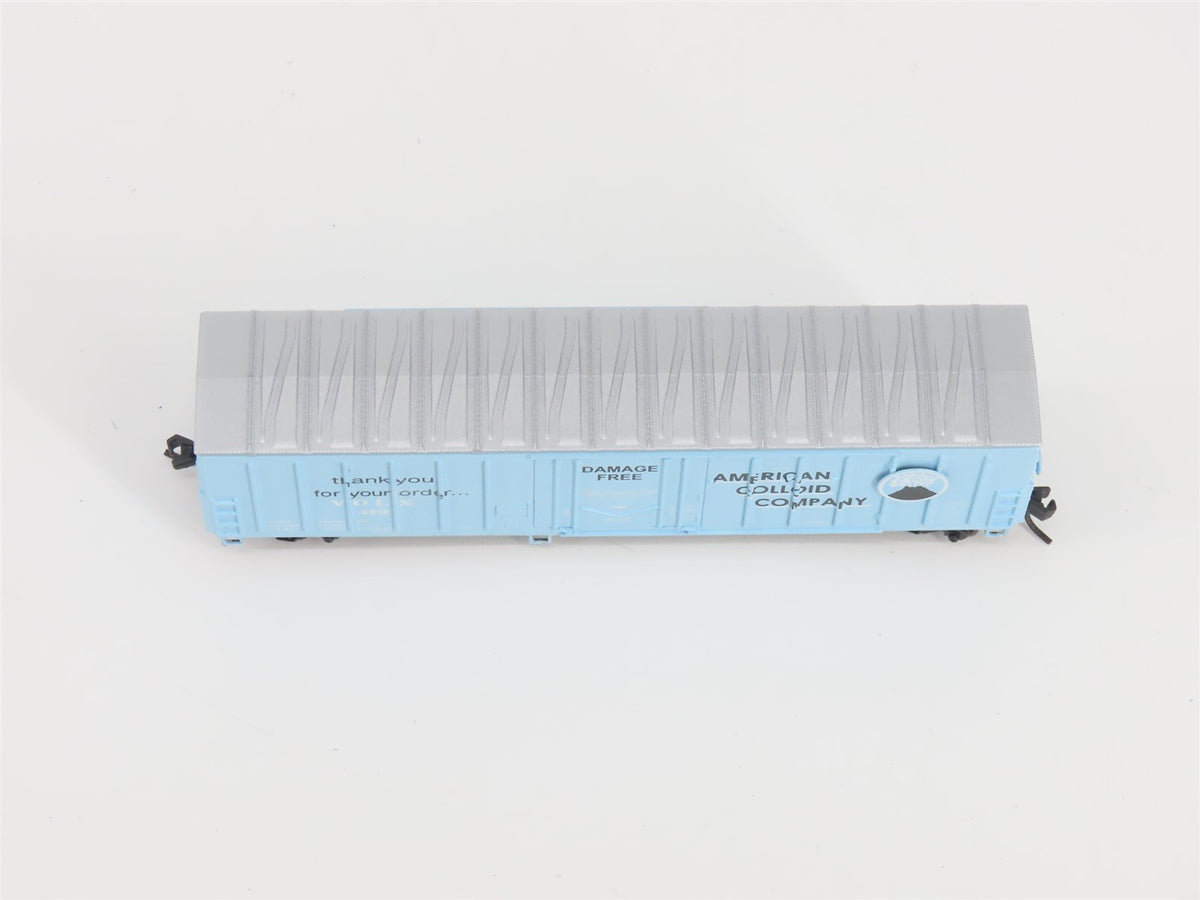 N Scale Athearn 10656 VOLX American Colloid 50&#39; Single Door Box Car #419