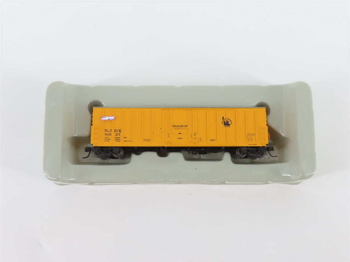 N Scale Athearn 10676 NJDX Central of New Jersey 50&#39; Single Door Box Car #41023