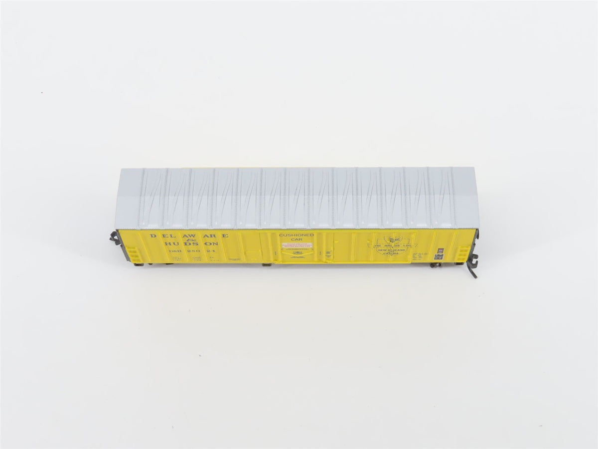 N Scale Athearn 10665 D&amp;H Delaware &amp; Hudson 50&#39; Single Door Box Car #28024