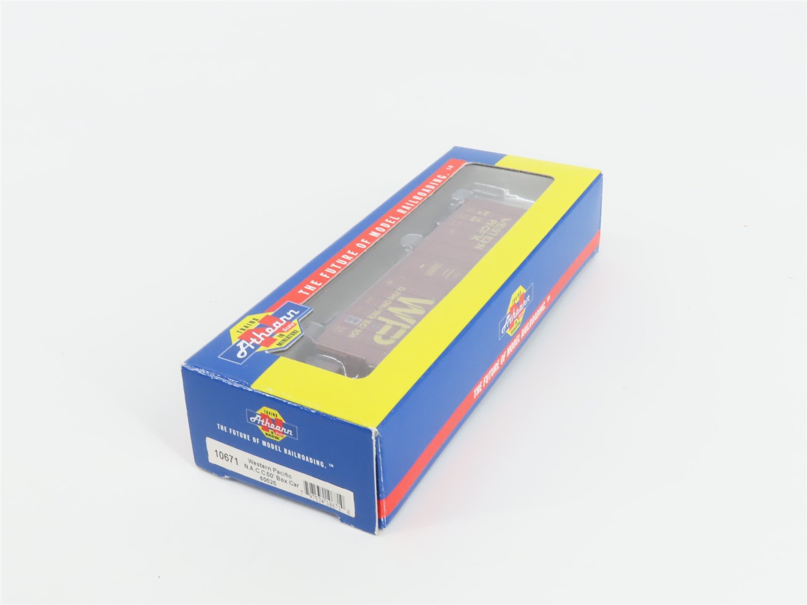 N Scale Athearn 10671 WPLX Western Pacific 50' Single Door Box Car #60525