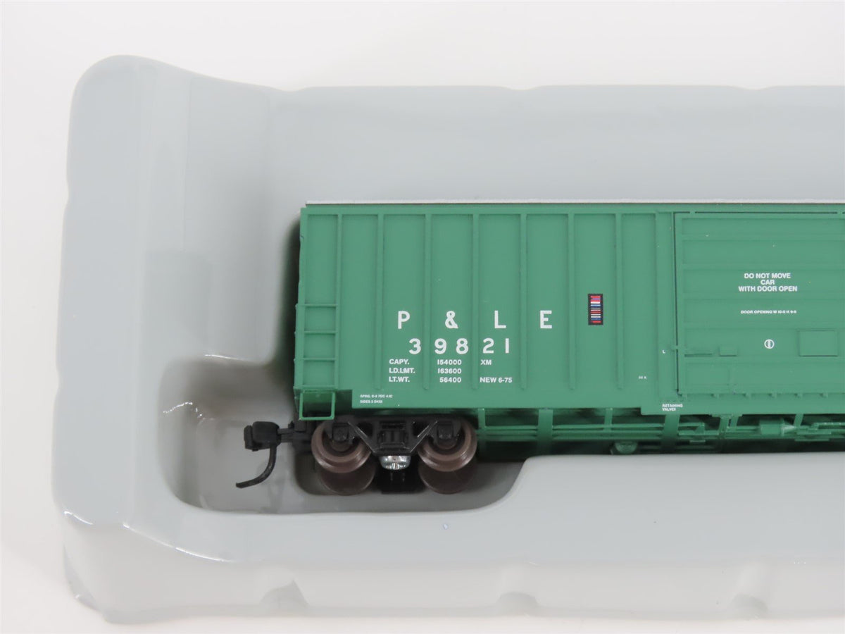 N Scale Athearn 10547 P&amp;LE Pittsburgh &amp; Lake Erie 50&#39; Single Door Box Car #39821