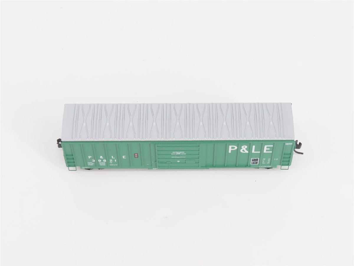 N Scale Athearn 10547 P&amp;LE Pittsburgh &amp; Lake Erie 50&#39; Single Door Box Car #39821