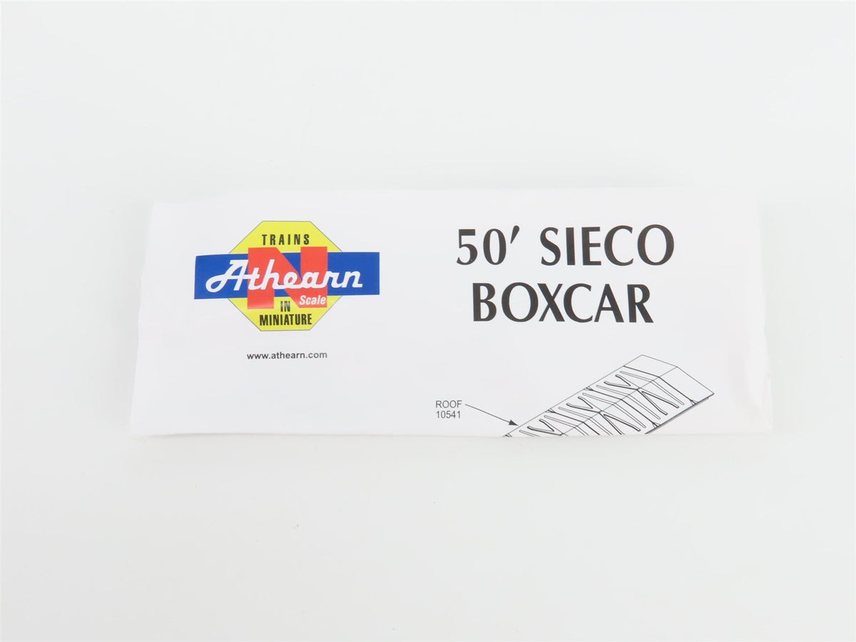 N Scale Athearn 10547 P&amp;LE Pittsburgh &amp; Lake Erie 50&#39; Single Door Box Car #39821