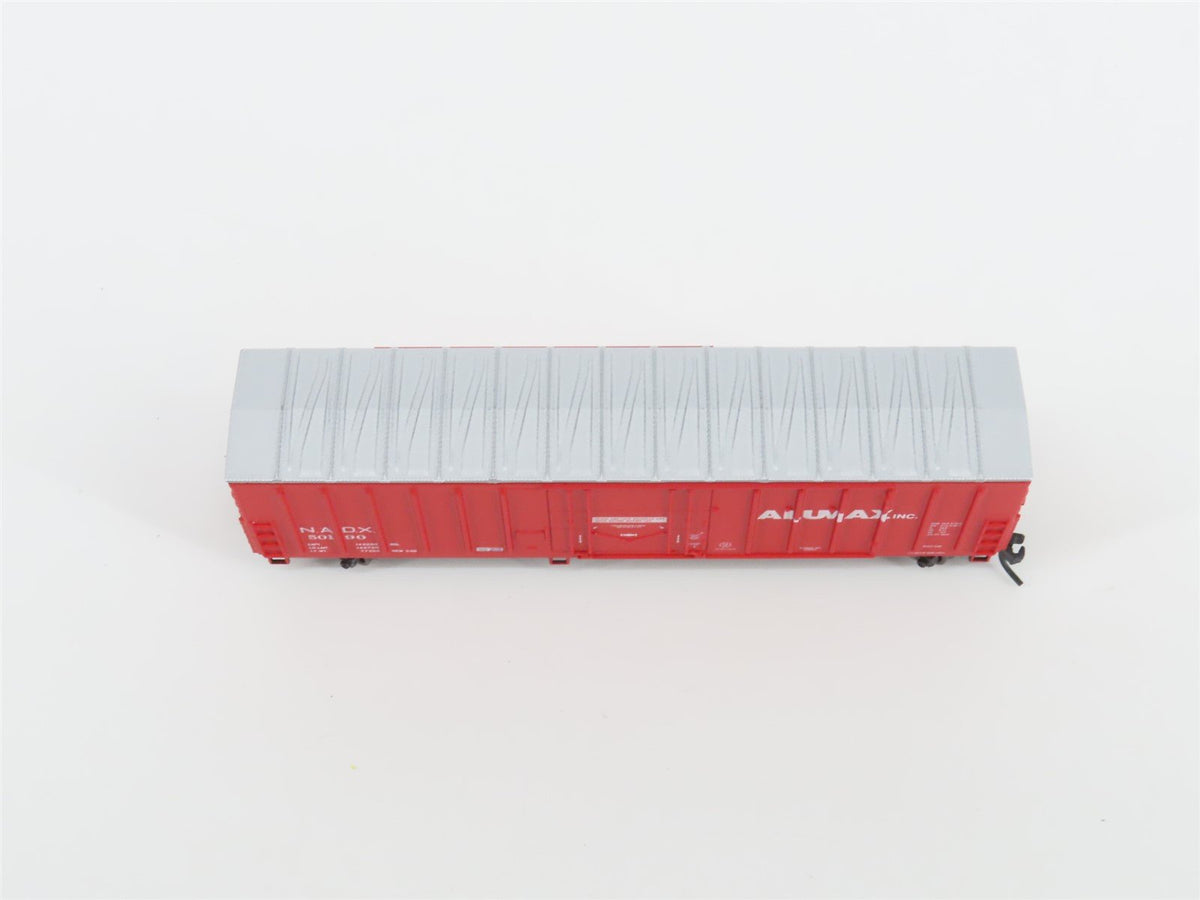 N Scale Athearn 10659 NADX ALUMAX 50&#39; Single Door Box Car #50190