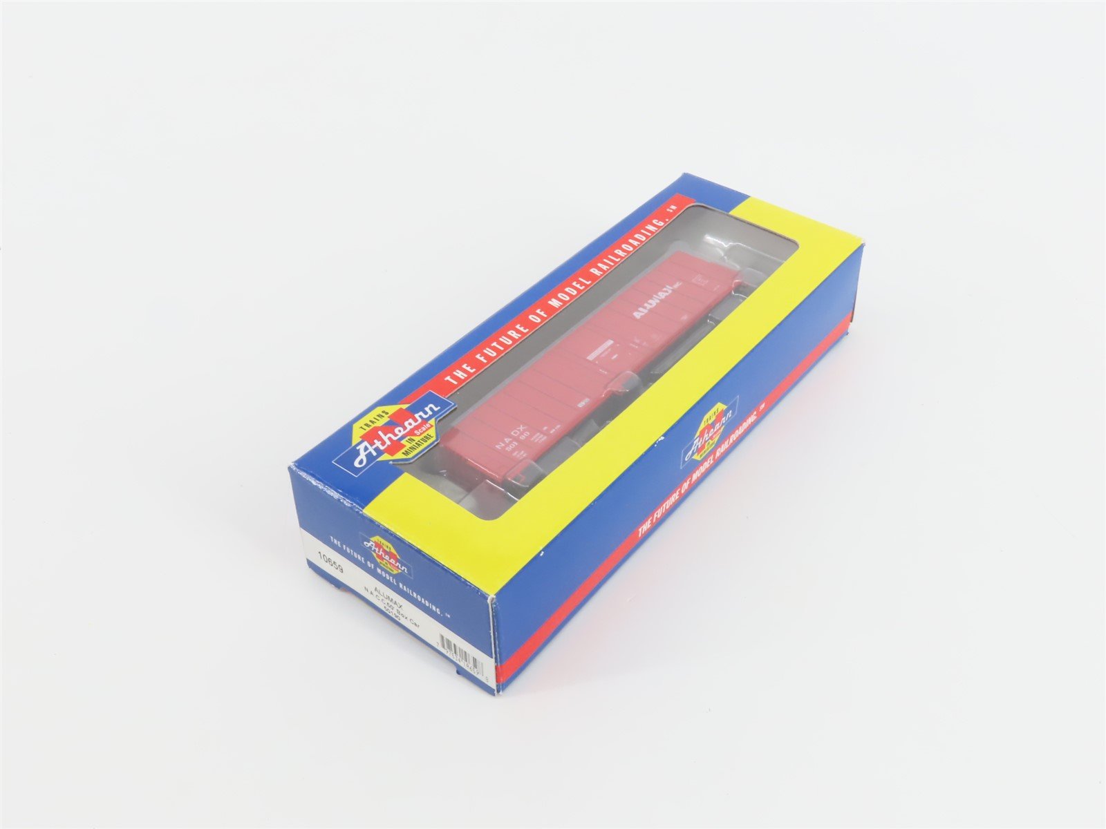 N Scale Athearn 10659 NADX ALUMAX 50' Single Door Box Car #50190