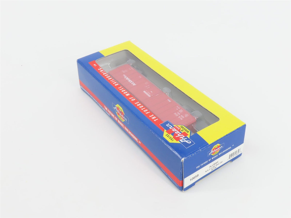 N Scale Athearn 10659 NADX ALUMAX 50&#39; Single Door Box Car #50190