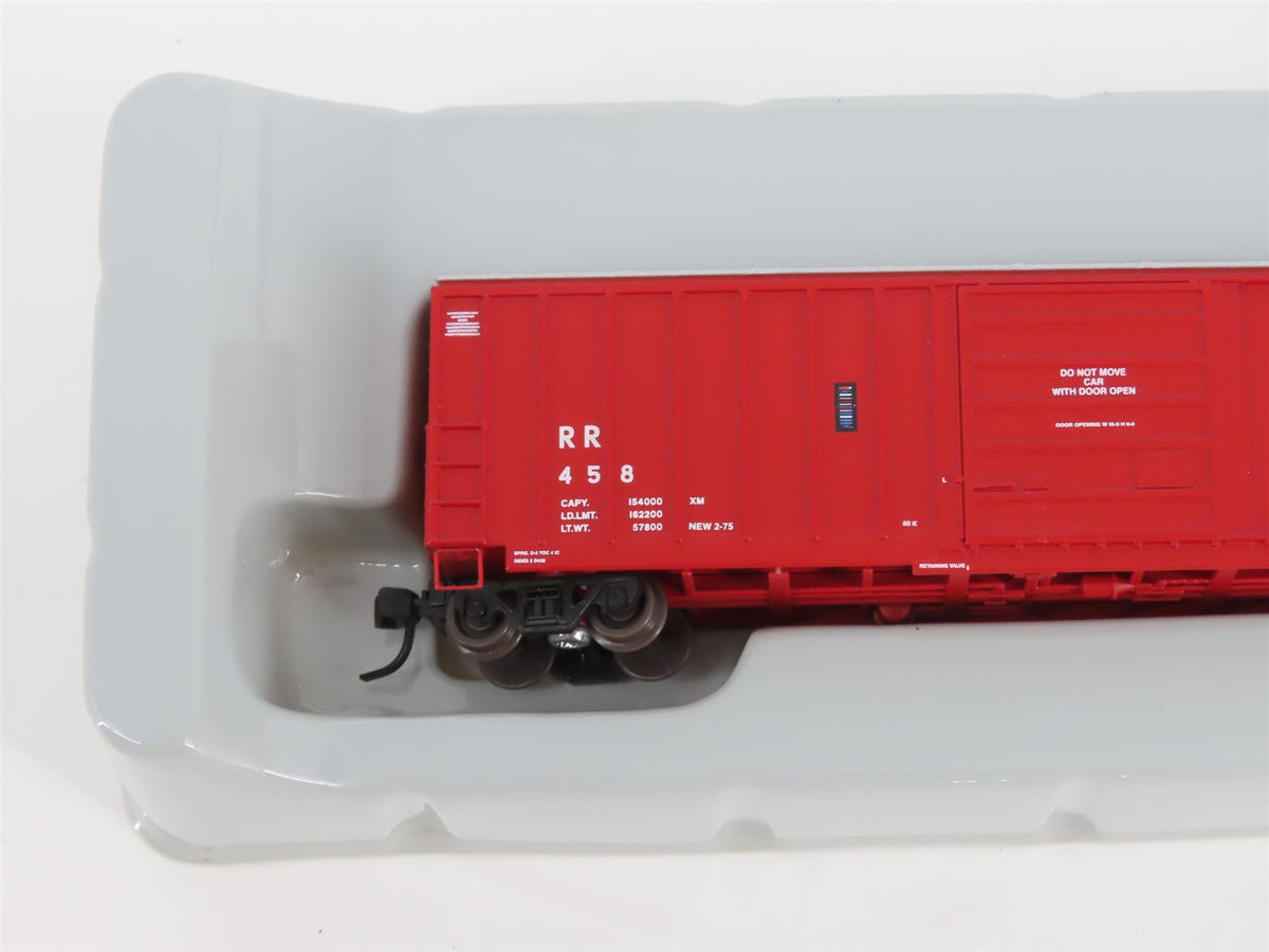 N Scale Athearn 10555 RR Raritan River 50&#39; Single Door Box Car #458